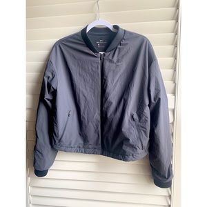 Black nike bomber jacket